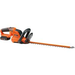 VEVOR 20v cordless hedge trimmer 18in steel blade with battery and fast charger