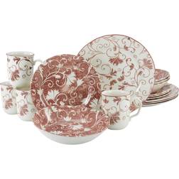 Creatable Damask Dinner Set 16pcs