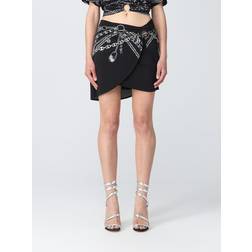 Rabanne Skirt Woman Silver