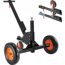 VEVOR Adjustable Trailer Dolly 1500 lbs. Trailer Mover with 23.6 35.4 in. Height and 2 in. Ball for Moving Car, RV, Trailer