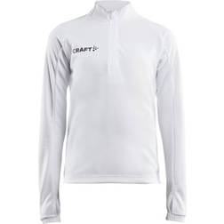 Craft Kid's Halfzip Sweatshirt - White