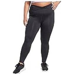 Reebok Workout Ready Basic High-Rise Leggings Plus Size - Black