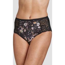 Miss Mary Fauna Slip - Black