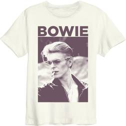 David Bowie Cigarette T-shirt - White