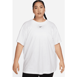 NIKE Sportswear Essential Longsleeve für Damen Weiß 1X