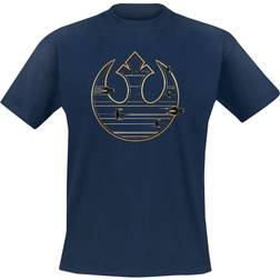 Star Wars Camiseta de - Gold Rebel Logo