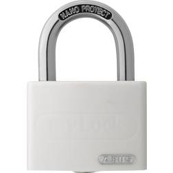 ABUS AV-Vorhangschloss T65AL/40 Weiß; Aluminium Leicht Massi