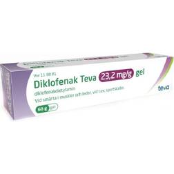 Diklofenak Teva, gel 23,2 mg/g