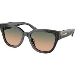 Coach Unisex Hc8379u Meraude Perle Signature C - Green