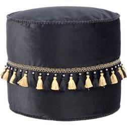 Livetastic Taj Mahal 45 cm Noir Pouf