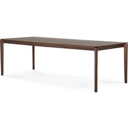 Ethnicraft Bok Mörkbetsad Matbord 35x240cm