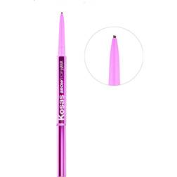 Kosas Brow Pop Nano Ultra-Fine Pencil Brown Black