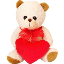 Teddy bear with Red Heart 15cm