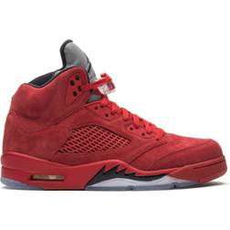 Nike Air Jordan 5 Retro Red Suede M - University Red/Black