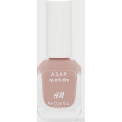 H&M Snabbtorkande nagellack Rosa