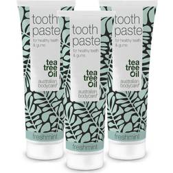 Australian Bodycare Tea Tree Oil Freshmint Toothpaste 75ml 3-pack