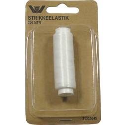 Villy Jensen Knitting Elastic White 200m
