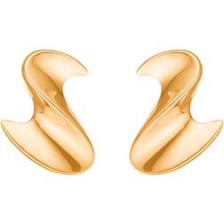 Mads Z Big Wave Earstick ct. Gold 1510030 Woman Gold