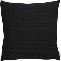 Røros Tweed Vega 50 x 50 cm Black Coussin de Décoration Complet Noir (50x50cm)
