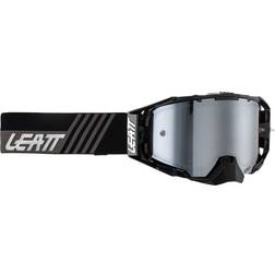 LEATT Velocity Stealth Iriz Lunettes de motocross, noir-gris pour Hommes