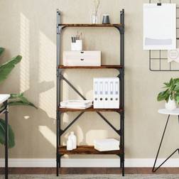 vidaXL 4-Tier Engineered Book Shelf 130cm