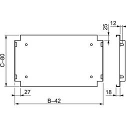 Schneider Electric Fast 420X500 Væghylde