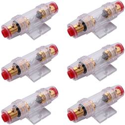 Tlily 6X Car Stereo 8 Gauge Support Fuse Holder and Fuse 60 Amp