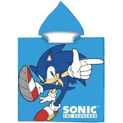 Sega Sonic The Hedgehog Microfibre Poncho Towel