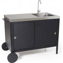 Brafab Coldstream Outdoor Kitchen Med Kran Og Vask Sort
