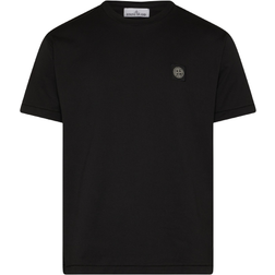 Stone Island Logo T-shirt - Black