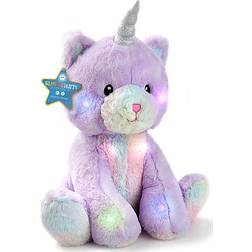 Fao Schwarz Toy Plush LED with Sound Kittycorn 38cm