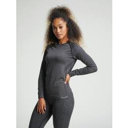 Hummel Langarm T-Shirt Damen - Black
