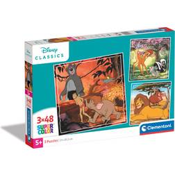 Clementoni Disney Classics Puzzles 3x48 Teile