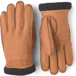 Hestra Deerskin Primaloft Rib Gloves - Cork