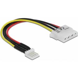 DeLock Floppy 4 Pin - Molex 4 Pin M-M