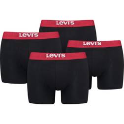 Levi's enfärgade boxer briefs – pack Black