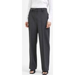 Selected Femme Rita Bukser Dark Grey Melange