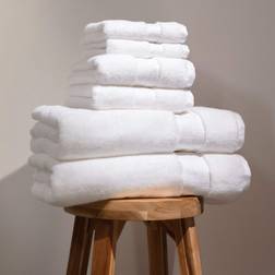 Organic Cotton Bath Towel White (142.24x76.2cm)