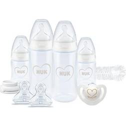 Nuk Perfect start first choice baby bottles set 0-6 months 4 x temperature