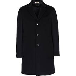 HUGO BOSS Slim-Fit Coat - Black