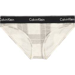 Calvin Klein Bikini Beige, Female, Tøj, Badetøj, Hvid