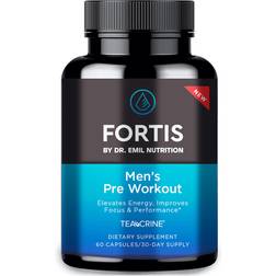 Dr Emil Nutrition Fortis Nutrition Preworkout Capsule for Men with Studied