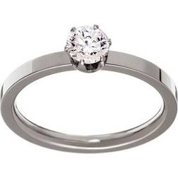 Edblad Crown Ring - Silver/Transparent