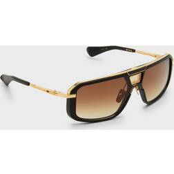 Dita Black DTS400-A-01-Z Mach-Eight Rectangular Acetate