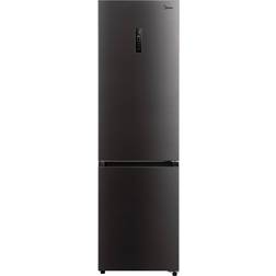Midea KÜHL-GEFRIER-KOMBINATION Schwarz, Silber, Edelstahl