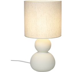 Aneta Kalamata Natural White Bordlampe 42cm