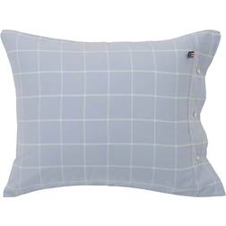 Lexington Hotel Light Flannel Plaid Örngott Blå (90x50cm)