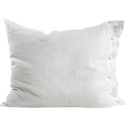 Lovely Linen Misty Örngott Vit (80x40cm)