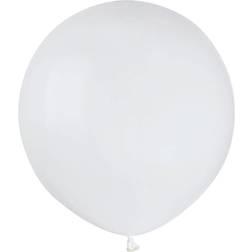 Ballongkungen Ballonger Hvite Runde Store