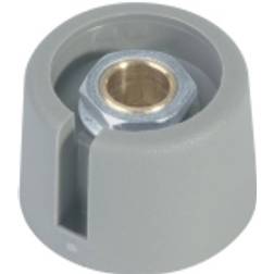 OKW A3040068 A3040068 Manopola rotativa Grigio Ø x A) 40 mm x 16 mm 1 pz